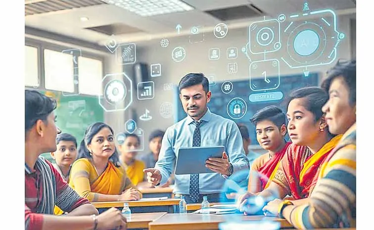 Training on AI for government teachers in the state