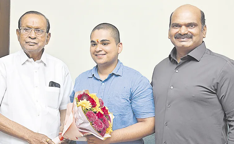 NEET All-India 13th rank Veeriahgari Sahyu interview with Sakshi