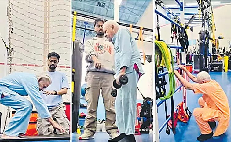 Viral Instagram Video Of An Elderly Man With Physiotherapist Dr Akash Singh