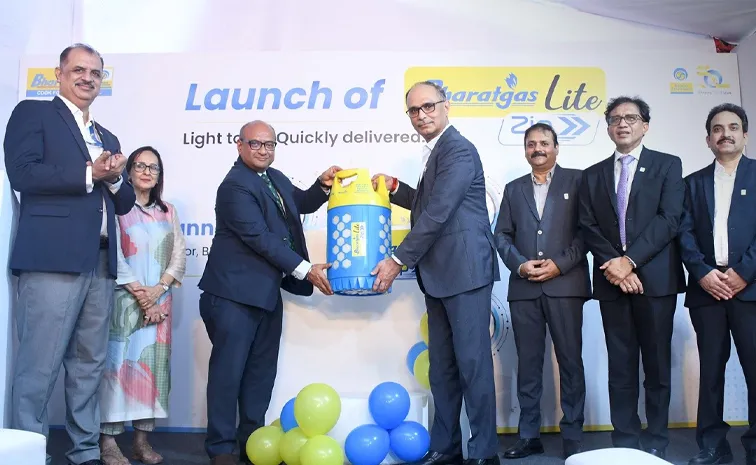 BPCL Bharat gas Lite ZIP Instant LPG Connection Lightweight Composite Cylinder