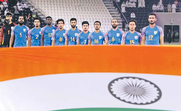 India is ranked 138th in the FIFA world rankings