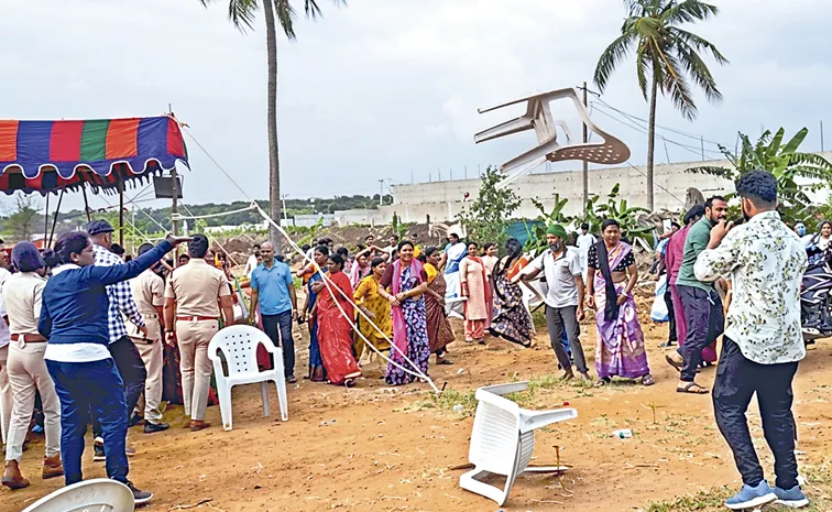Tension in Bahadurguda Over Bullet Train Land Acquisition