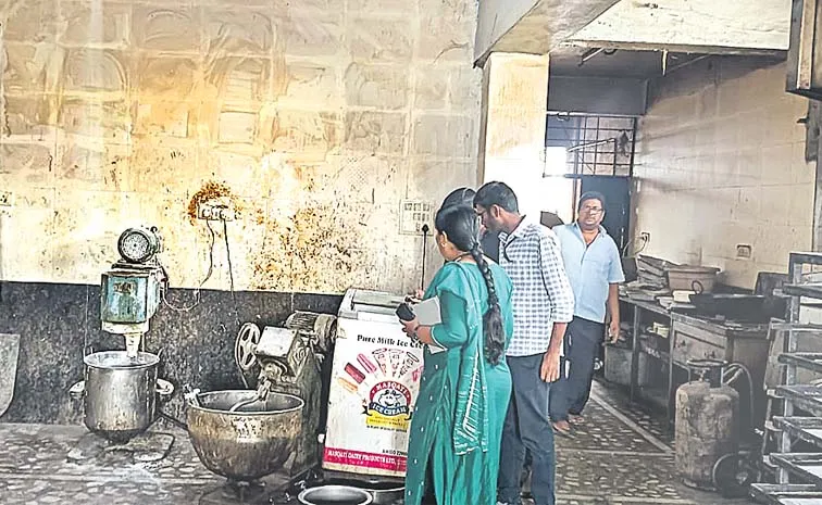 Inspection Of Hotels Under Cyberabad Municipal Corporation Limits Hyderabad