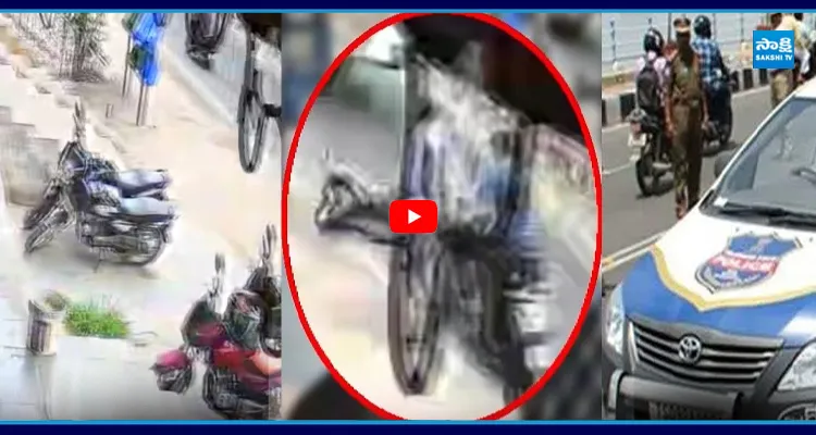 డెలివరీ బాయ్ ప్రాణం తీసిన పోలీస్ వాహనం ఎలా అంటే 
