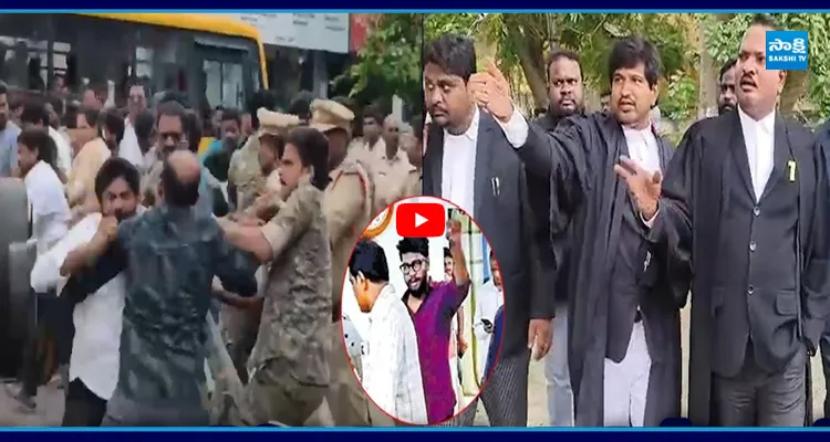 సర్పవరం PS వద్ద ప్రశ్న రావణపై దాడి రంగంలోకి జడ శ్రవణ్