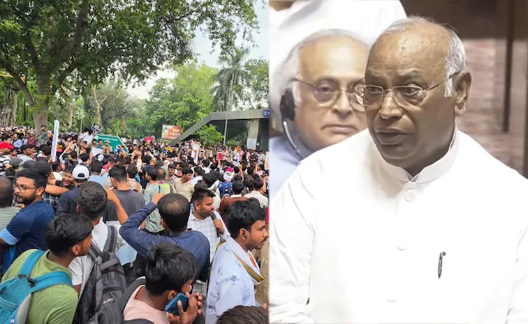 Mallikarjun Kharge flags Jantar Mantar police action In Rajya Sabha