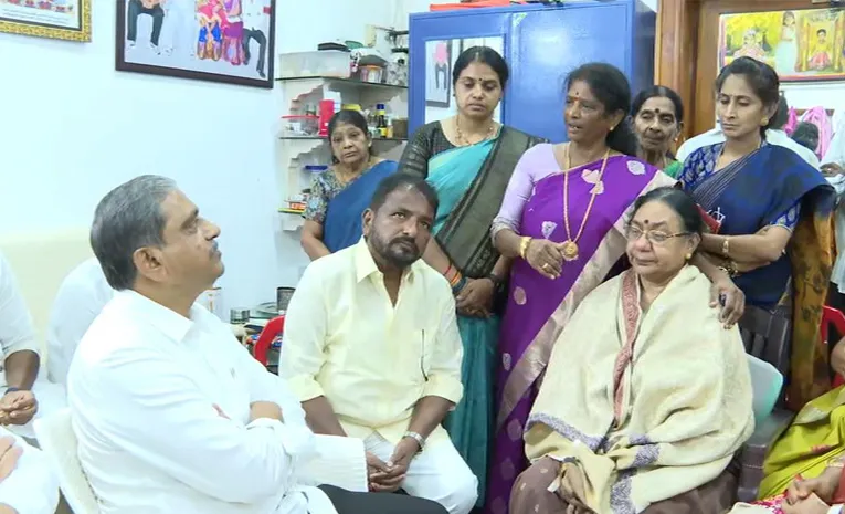 YSRCP Leader Sajjala Ramakrishna Reddy Consoles Mudragadas Family