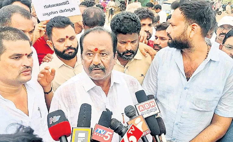 High tension in Palasa