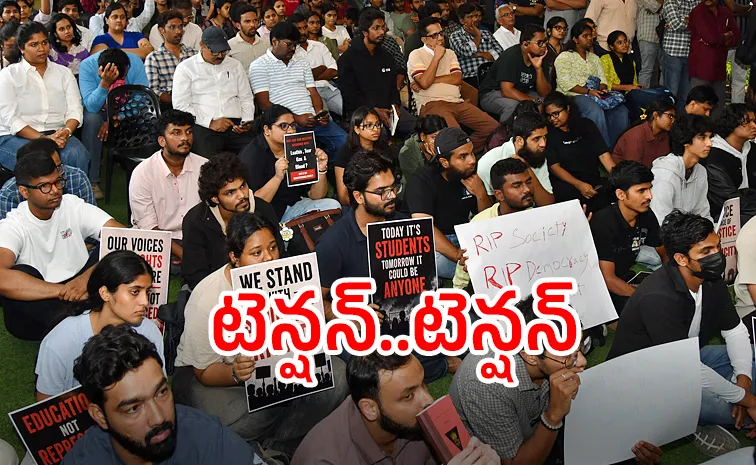 Student Groups in Hyderabad Call for Chalo Lok Bhavan Protest 