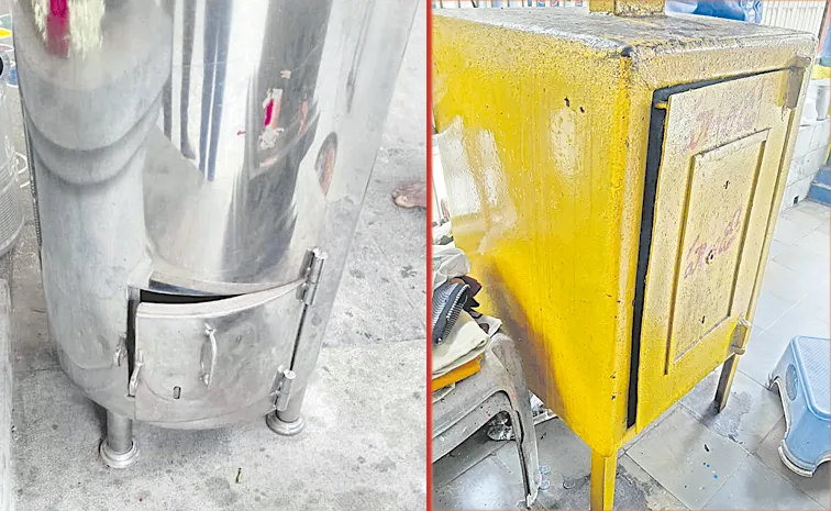 యనమలకుదురు కొండపై గణపతి ఆలయాల్లో చోరీ