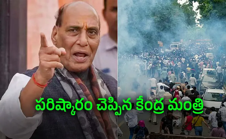  Rajnath Singh slams manufactured anger amid NEET protests