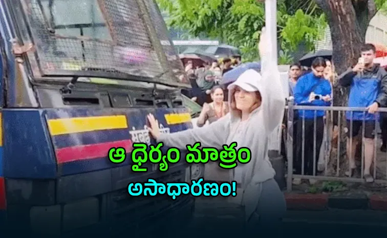 Meet Rhiya Yadav Mumbais Rain Warrior Blocks Police Van Viral