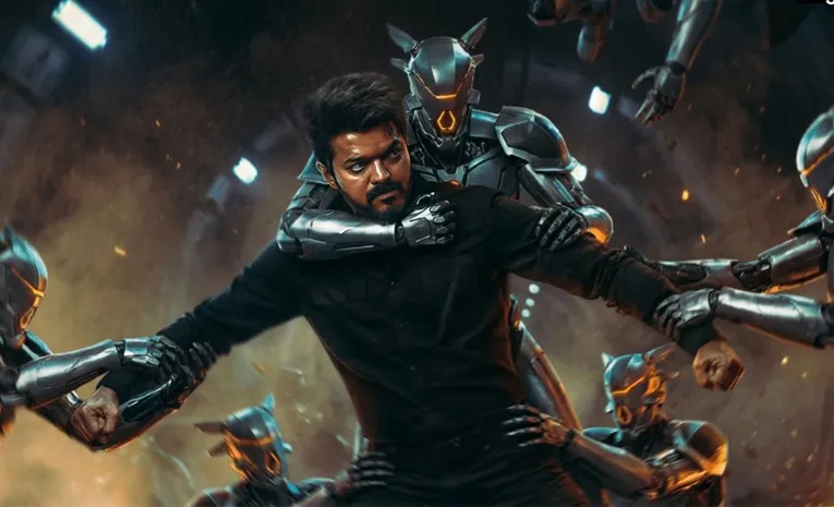 Vijay Latest Movie Jana Nayagan title card in theatre Goes Viral