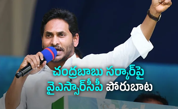 Ysrcp Protests In AP District Headquarters On July 28