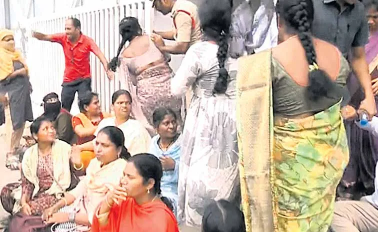 Adivasi march against mining