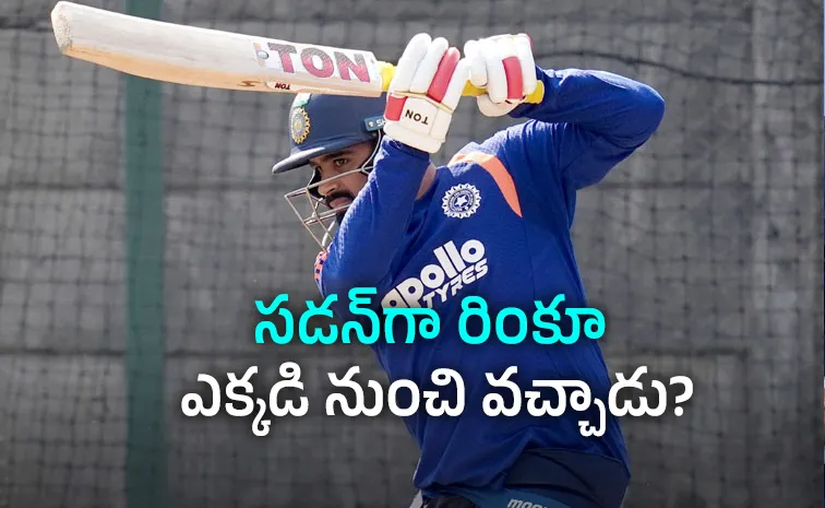 Where did Rinku come from Kris Srikkanth slams selection for ZIM vs IND T20Is