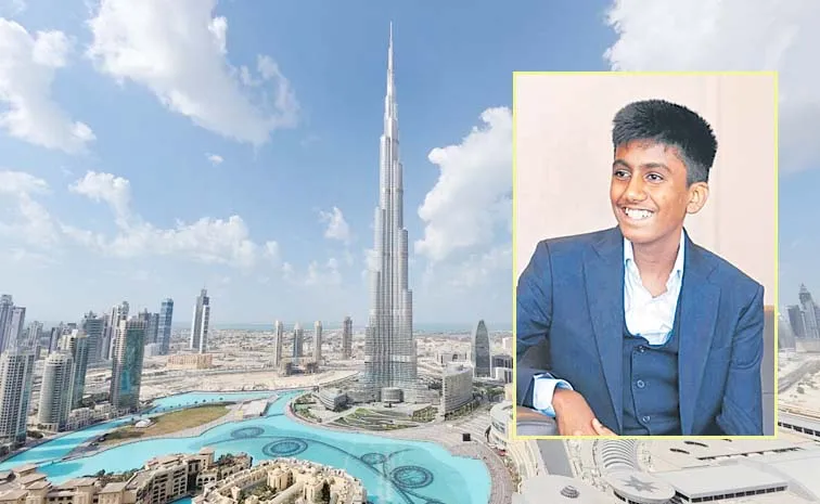 14 Year Old Zainam Jain AI Founder Opens Office In Nurj Khalifa