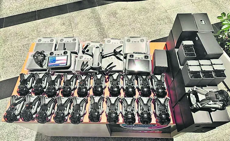 అక్రమంగా ‘ఎగిరొస్తున్న’ చైనా డ్రోన్లు!