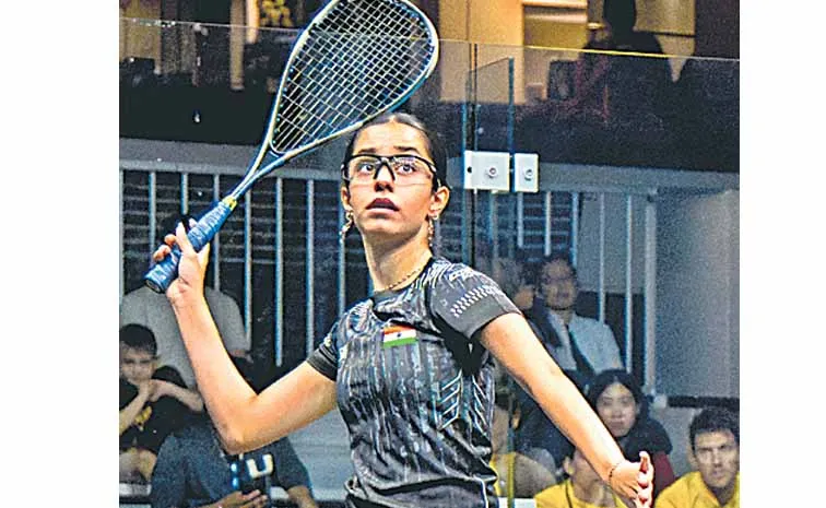 Anahat in the quarterfinals of the Squash Championship
