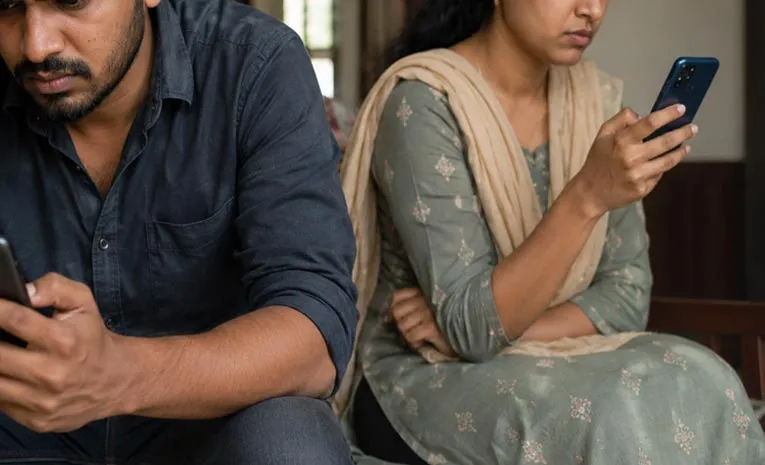 భార్య ఫోన్‌ నంబర్‌ బ్లాక్‌ చేసిందని.. భర్త ఆత్మహత్య 