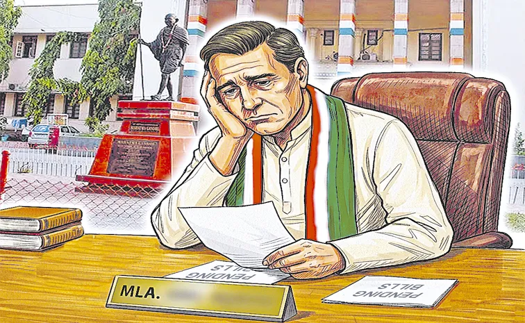 Ruling party faces heat from MLAs over funds and pending: Telangana