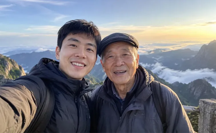 Chinese Man HelpsTourist Take Photo Discovers Stranger Is His Long Lost Relative