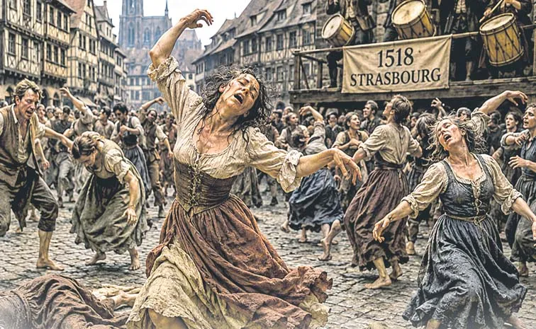 Women Frau Troffea Dance Of Death In Strasbourg France Special Story
