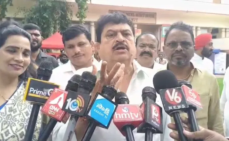 BJP State Chief Ramchander Rao Hits Out at CM Over Remarks