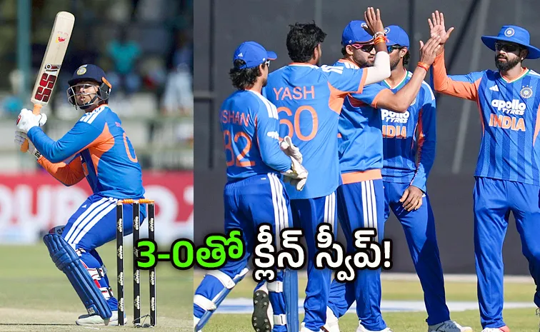 హరారేలో 'వైభవం'.. జింబాబ్వేపై భారత్‌ ఘన విజయం