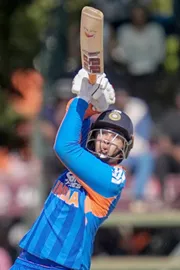 Vaibhav Suryavanshi hits 50 as India thump Zimbabwe in 3rd T20