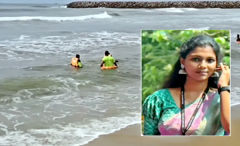 సెల్ఫీ తీస్తుండగా ఉగ్ర అల.. విద్యార్థిని మృతి, యువకుడు గల్లంతు