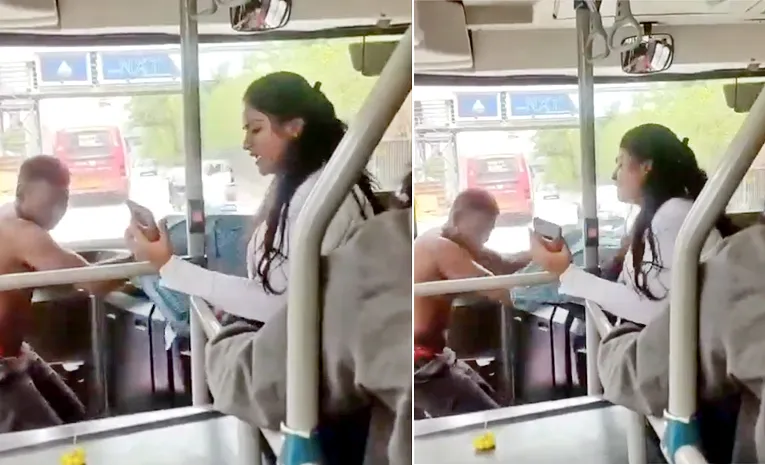 BMTC Bus Woman Incident 