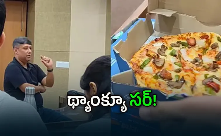 IIM Shillong professor calls students Sunday class surprises them withpizzas