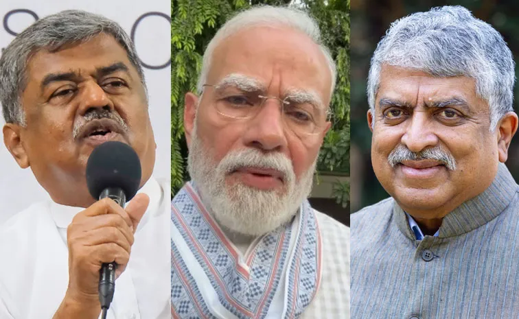 నీలేకనికి ప్ర‌ధాని మోదీ క్ష‌మాప‌ణ చెప్పాలి.. ఎందుకంటే!