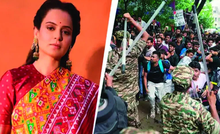 కంగనా రౌనత్‌ వ్యాఖ్యలకు కాక్రోచ్ జనతా పార్టీ కౌంటర్‌