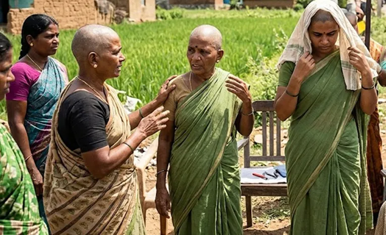 Fake Tehsildar Tricks Women into Shaving Heads