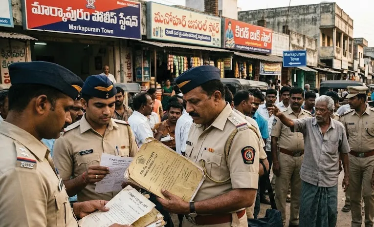 55 Year Old Case Police Search For Accused In Markapuram