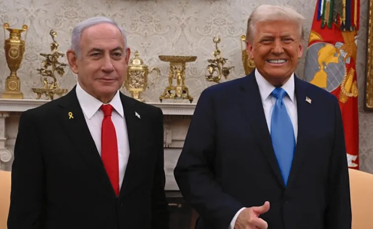 Prime Minister Netanyahu is meeting with President Trump in White House