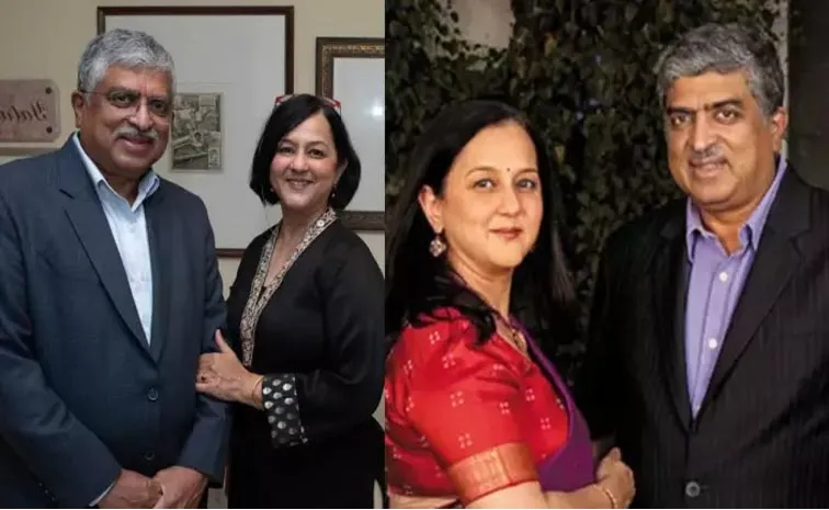 Nandan Nilekani-Rohini Nilekanis love story Goes Viral2