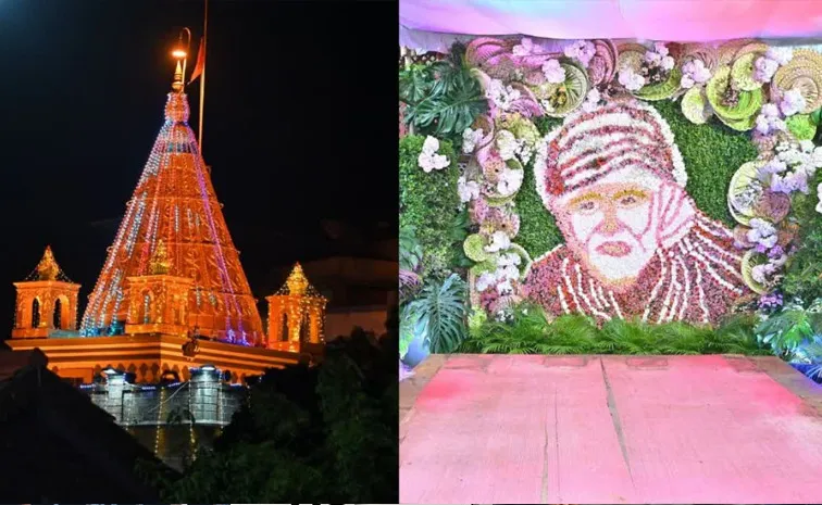 Shirdi Sai Temple shines amidst millions of devotees Gurupurnima celebrations