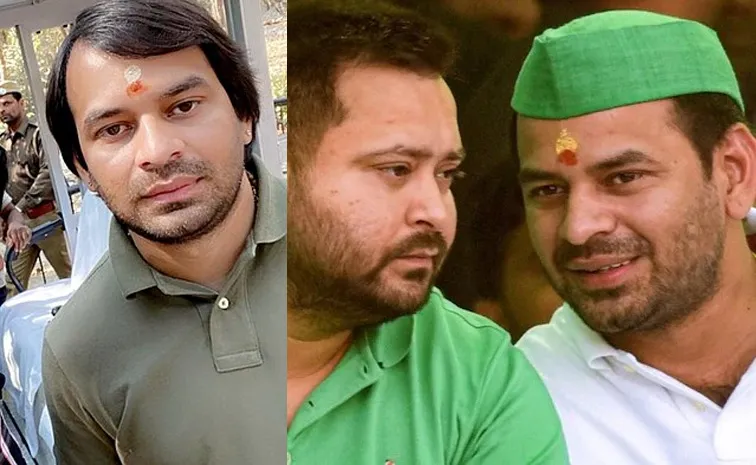 Tej Pratap Meets Tejashwi Brothers Reunite in Patna After Prison Release