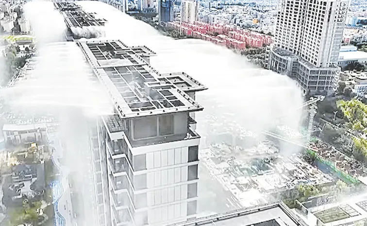 సూర్యతాపానికి తుంపర్లతో చెక్‌