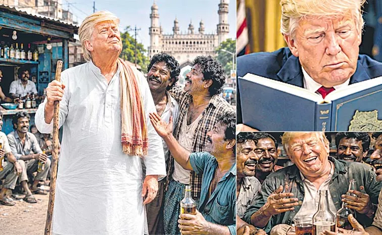 బోరబండలో డొనాల్డ్‌ ట్రంప్‌!