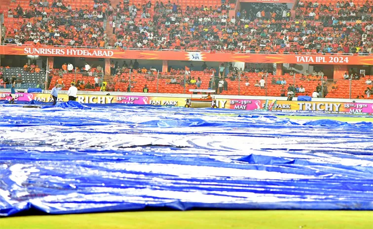 వ‌ర్షంతో వ‌రంగ‌ల్‌, పాల‌మూరు మ్యాచ్ ర‌ద్దు