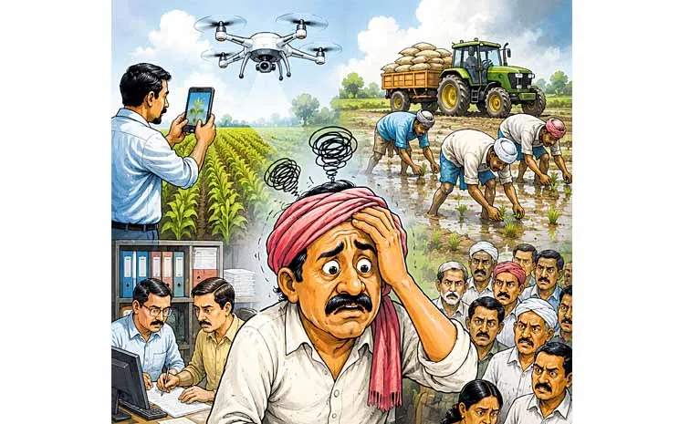 ఏఐ ఆధారిత ఈ–క్రాప్‌ అట!