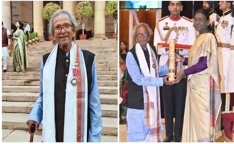 పేదరికం మేకలు కాయిస్తే.. జానపద కళతో పద్మశ్రీ వరించింది