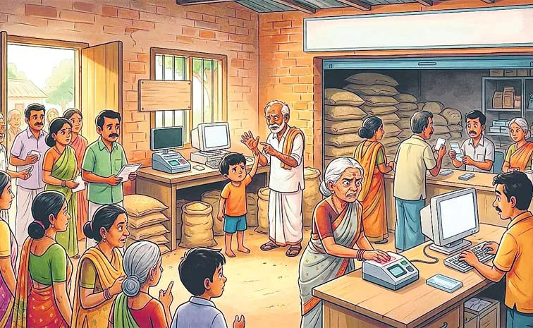 చిన్నారులకు, వృద్ధులకు సమస్యగా మారిన ఈ-కేవైసీ