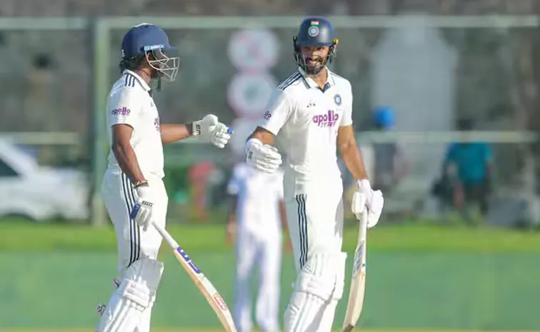 IND A vs SL A 2nd Test Day 3 Lunch Break: Sai 153 Padikkal Misses 100