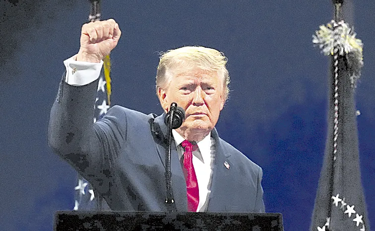 President Trump celebrated the 250th anniversary of America independence