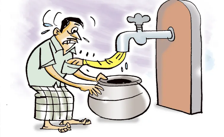 Chandrababu Govt Conspiracy on Drinking Water Charges